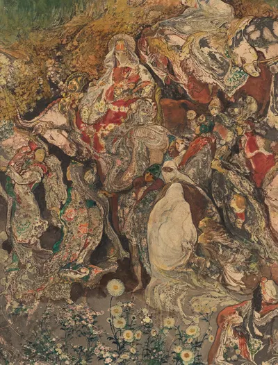 A scene from One Thousand and One Nights by Элизабет Сонрель — digital art print download
