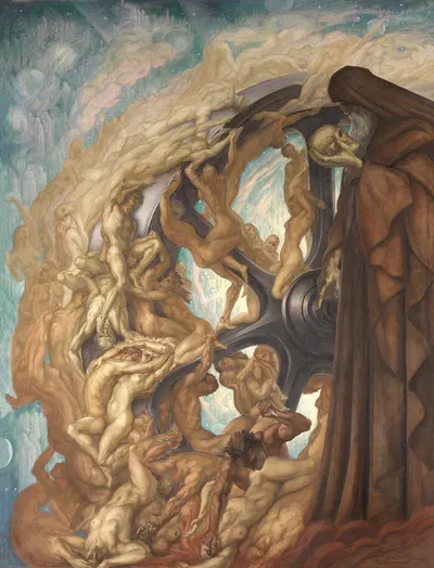 La roue du monde by Жан Дельвиль, 1940 — digital art print download