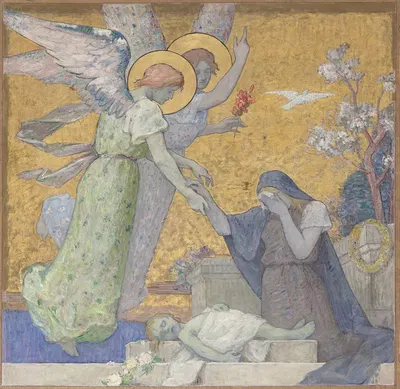 La Consolation by Жак Фердинанд Амбер, 1900 — digital art print download