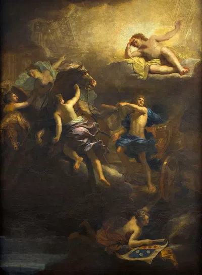 Le départ de Phaéton by Жан Жувенет — digital art print download