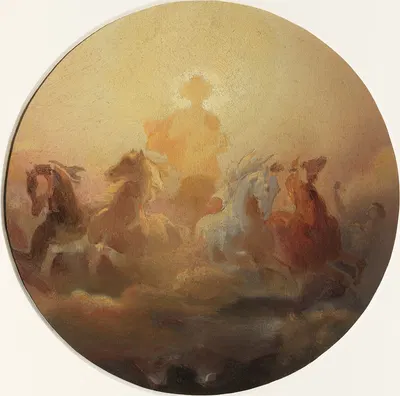 Le char du soleil by Леон Когнье, 1851 — digital art print download