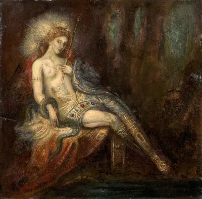 Déesse au rocher by Гюстав Моро — digital art print download
