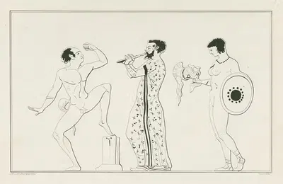 Марсий, играющий на флейте by Алексис Луи Пьер Усселен, 1844-1861 — digital art print download