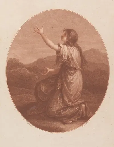 Cordelia by Анжелика Кауфман, 1784 — digital art print download