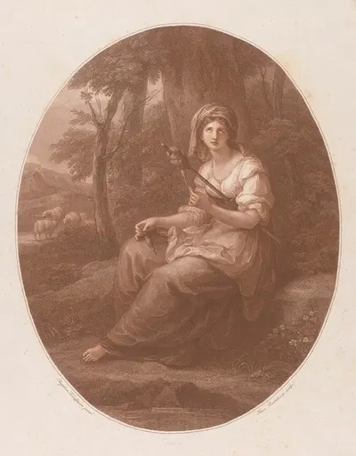 Griselda by Анжелика Кауфман, 1784 — digital art print download