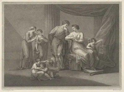 Paulus Aemelius by Анжелика Кауфман, 1783 — digital art print download