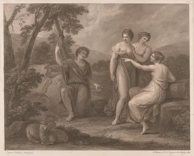 Selim of the Shepherd's Moral by Анжелика Кауфман, 1788 — digital art print download
