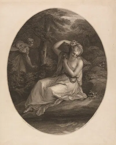 Sylvia by Анжелика Кауфман, 1786 — digital art print download