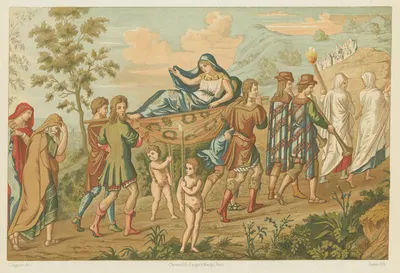 Psyché by Клавдий Иосиф Чаппори, 1858 — digital art print download
