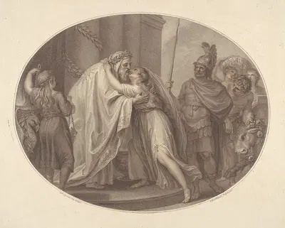 Chryseis Restored To Her Father by Джованни Баттиста Чиприани, 1786 — digital art print download