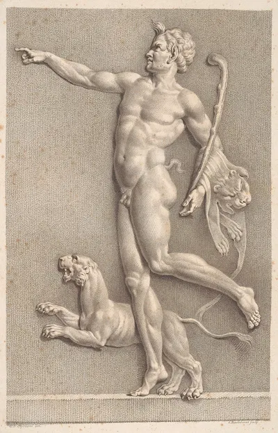 Faun by Джованни Баттиста Чиприани, 1787 — digital art print download