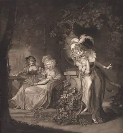 Beatrice, Hero and Ursula by Henry Fuseli — digital art print download