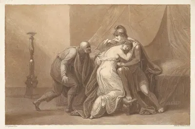 Troilus and Cressida, Act 4, Scene II by Генри Трешем, 1794 — digital art print download