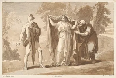 Troilus and Crssida, Act 3, Scene II by Генри Трешем, 1794 — digital art print download