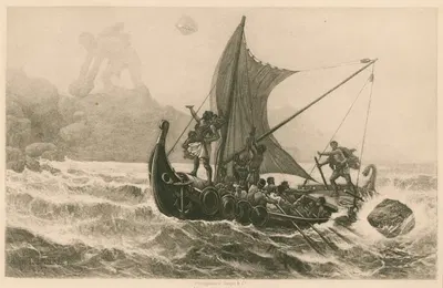 Ulysses defying the Cyclops by Луи Фредерик Шютценбергер, 1887 — digital art print download