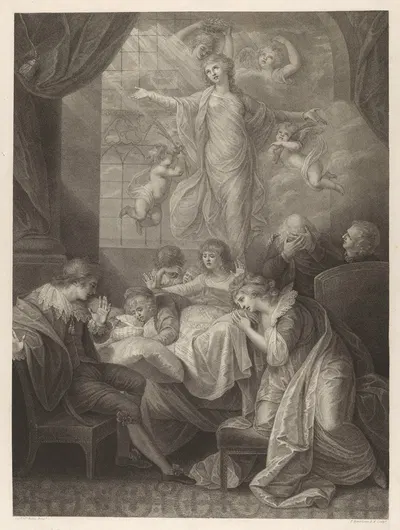 The Triumph of Virtue by Мэтью Уильям Питерс, 1795 — digital art print download