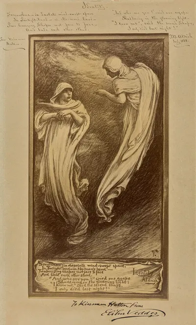 Identity by Элиху Веддер, 1887 — digital art print download