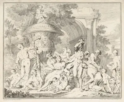 Bacchanal by François Roëttiers — digital art print download