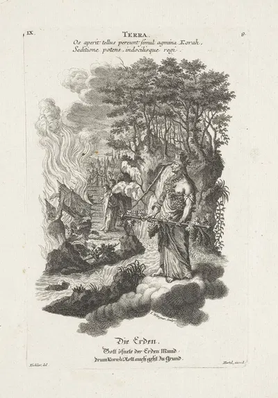 The earth by Jakob Wangner, 1758-1760 — digital art print download