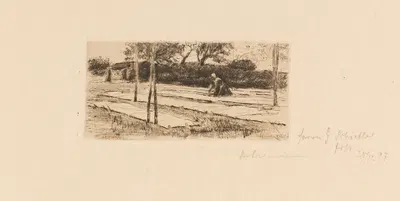 Die Bleiche by Макс Либерман, 1896 — digital art print download