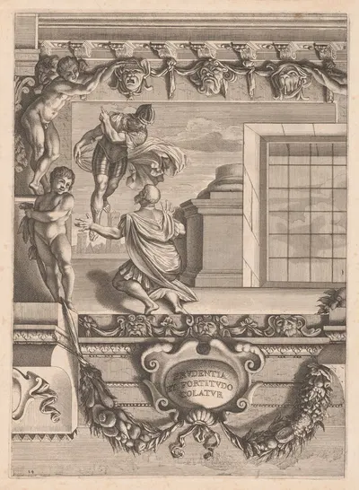Appearance of Romulus to Proclus by Жан Буланже, 1659 — digital art print download