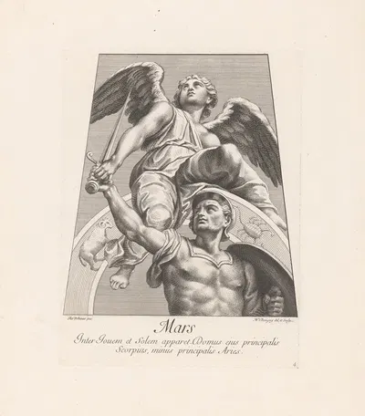 Mars by Николас Дорини, 1695 — digital art print download