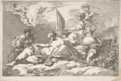 The Harmony of Nature by Пьер Лелю, 1762 — digital art print download