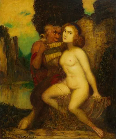 Love awakening by Adolf Frey-Moock — digital art print download