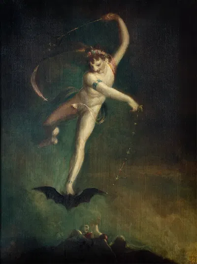Ariel by Henry Fuseli, 1800-1810 — digital art print download