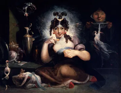Faery Mab by Henry Fuseli, 1815-1820 — digital art print download