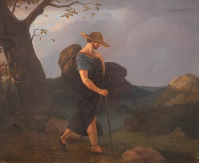 Die Jahreszeiten (Lebenszyklus) by Moritz August Retzsch, 1828 — digital art print download