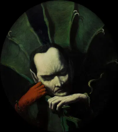 Mephisto by Феликс Яблчиньский, 1893 — digital art print download