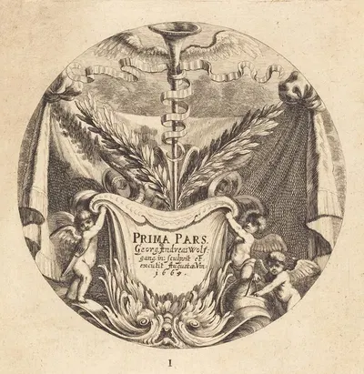 Title Page by Георг Андреас Вольфганг Старший, 1665 — digital art print download