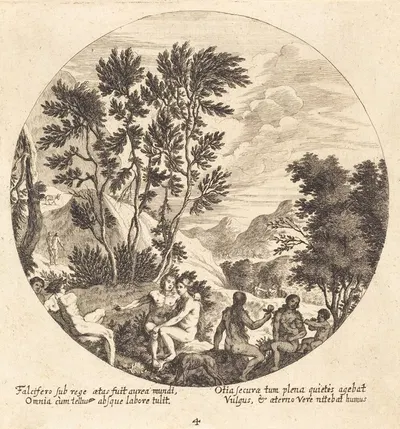 The Golden Age by Георг Андреас Вольфганг Старший, 1665 — digital art print download