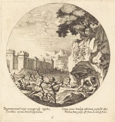 The Iron Age by Георг Андреас Вольфганг Старший, 1665 — digital art print download