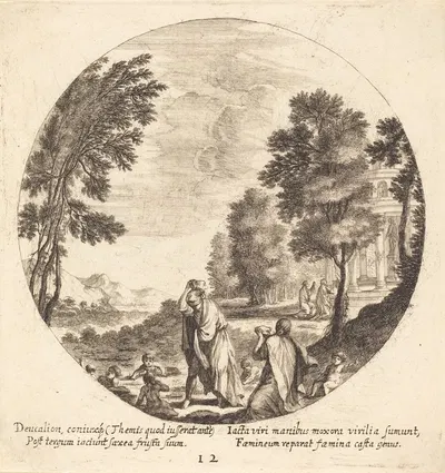 A New Race Springs Up by Георг Андреас Вольфганг Старший, 1665 — digital art print download