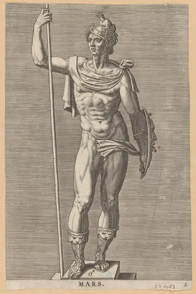 Mars by Jacob Jonghelinck, 1586 — digital art print download