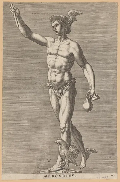 Mercury by Jacob Jonghelinck, 1586 — digital art print download