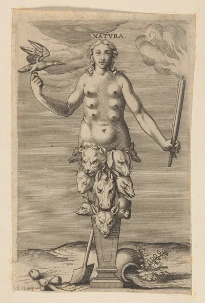 Natura by Филипп Галле, 1585-1590 — digital art print download