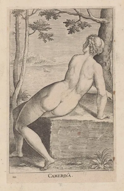 Camerina by Филипп Галле, 1587 — digital art print download