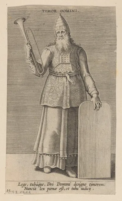 Timor Domini by Филипп Галле, 1585-1590 — digital art print download