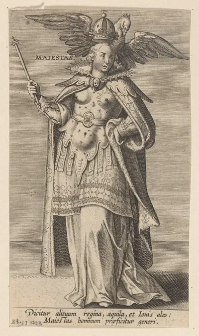 Maiestas by Филипп Галле, 1585-1590 — digital art print download
