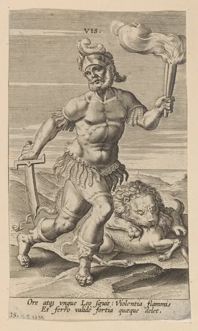 Vis by Филипп Галле, 1585-1590 — digital art print download