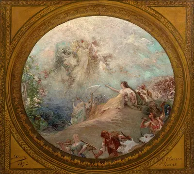 L'Eté by Жорж Жюль Виктор Клерен, 1893 — digital art print download