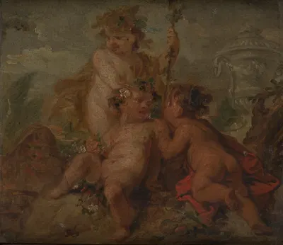 Allegory of the Seasons by Якоб де Вит — digital art print download