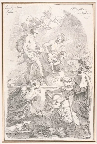 Le Martyre de Saint Placide by Жан-Оноре Фрагонар — digital art print download