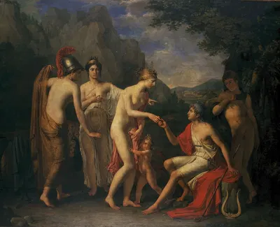 The Judgement of Paris by Жозеф Пейлинк, 1804 — digital art print download