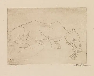 Figürliche Szenen by Paul Gangolf, 1930 — digital art print download