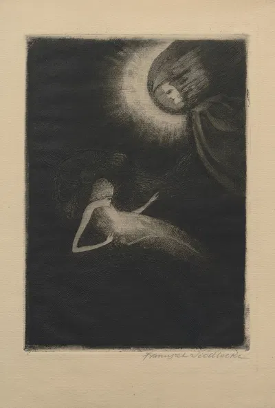 Medytacja by Францишек Седлецкий, 1922 — digital art print download