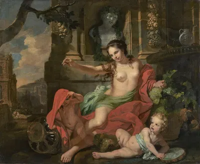 An allegory of Autumn by Жерар де Лайрессе — digital art print download